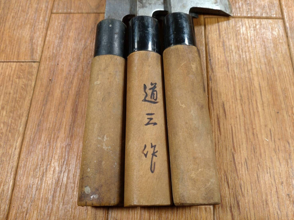 Japanese Chef's Kitchen Knife Set 3 Piece DEBA from Japan FF338