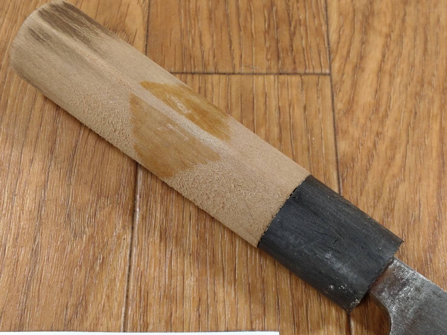 Japanese Chef's Kitchen Knife DEBA Vintage hocho OLD from Japan 144/277mm FF022