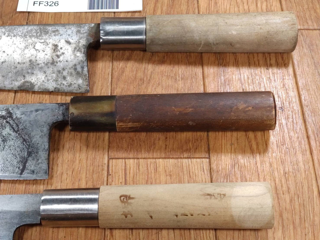 Japanese Chef's Kitchen Knife Set 3 Piece DEBA from Japan FF326