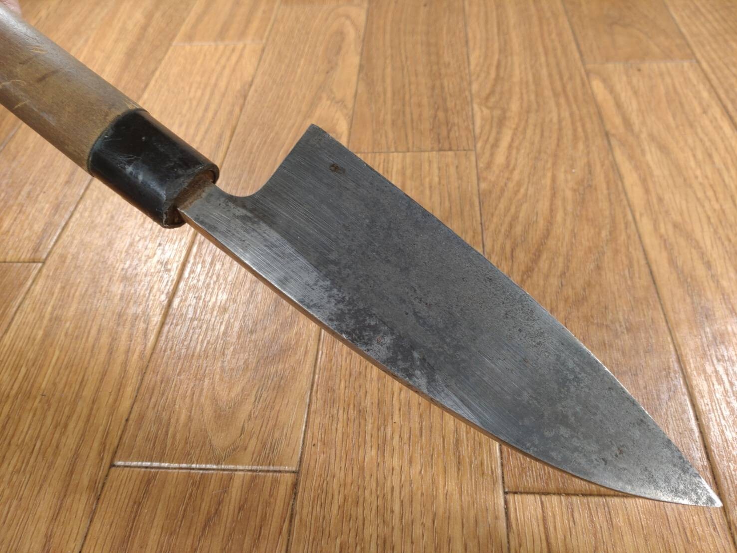 Japanese Chef's Kitchen Knife DEBA Vintage hocho OLD from Japan 152/288mm EM915