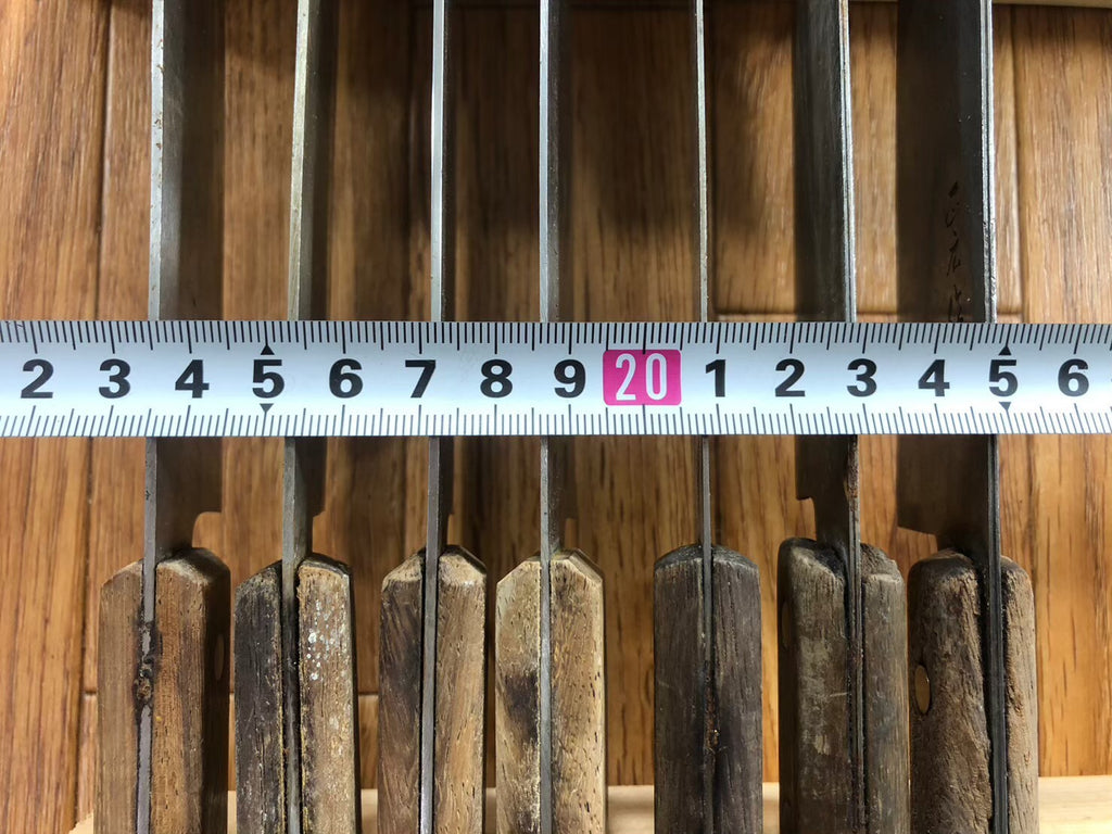 Damaged Lot of Japanese Chef's Kitchen Knives hocho set from Japan KB876