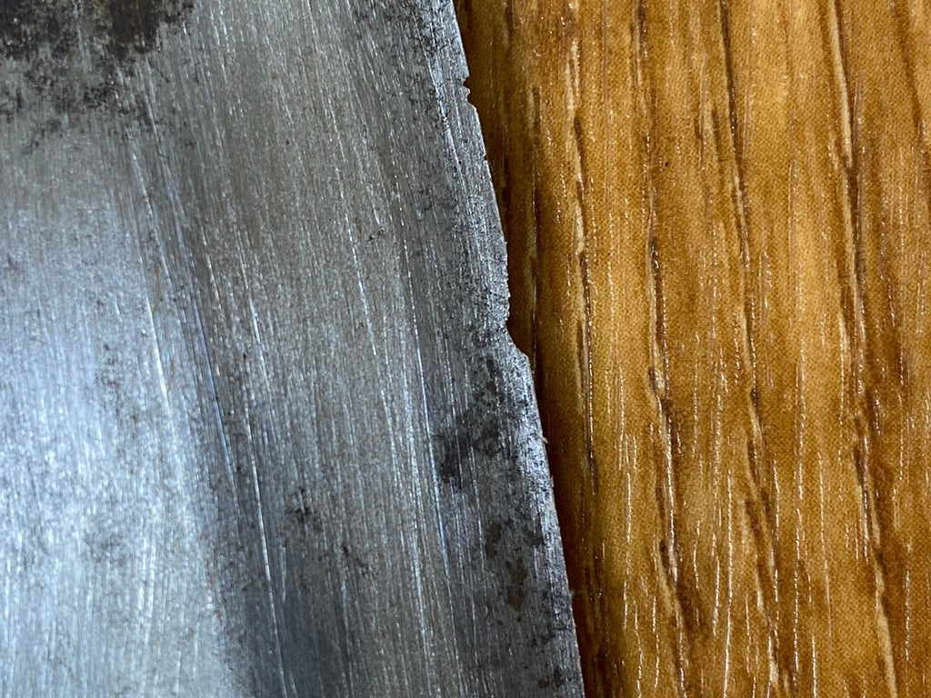 Japanese Chef's Kitchen Knife DEBA Vintage hocho OLD from Japan 152/295mm HB620