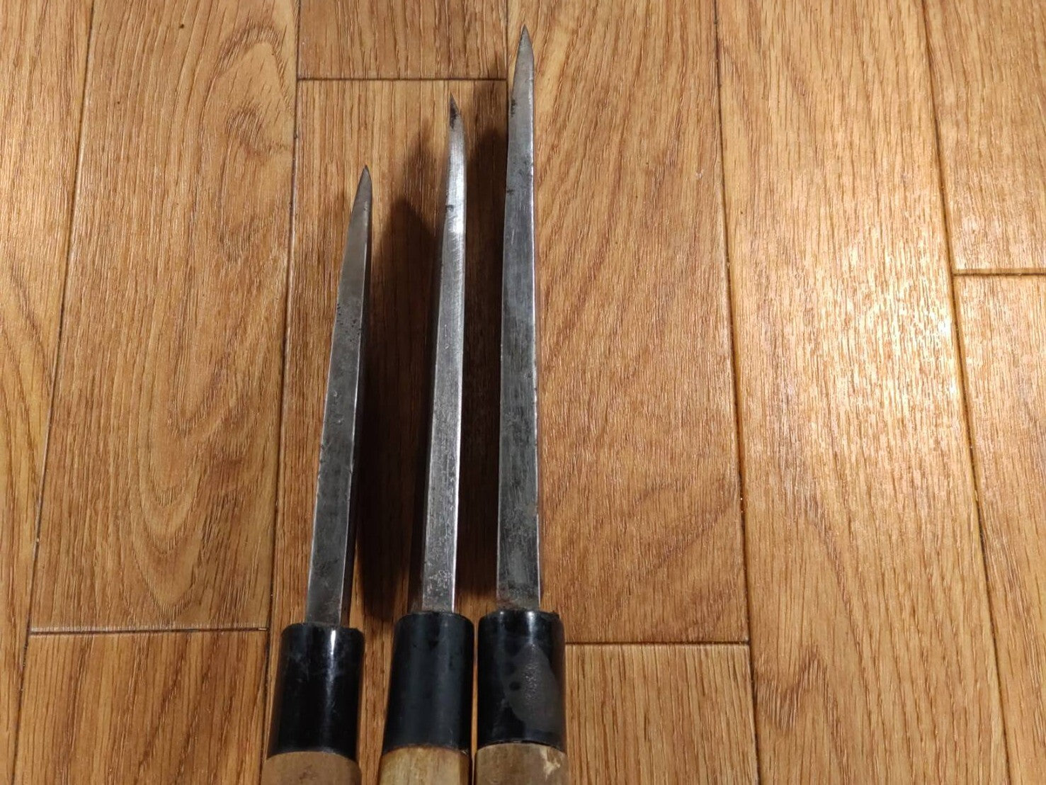 Japanese Chef's Kitchen Knife Set 3 Piece DEBA from Japan PA148