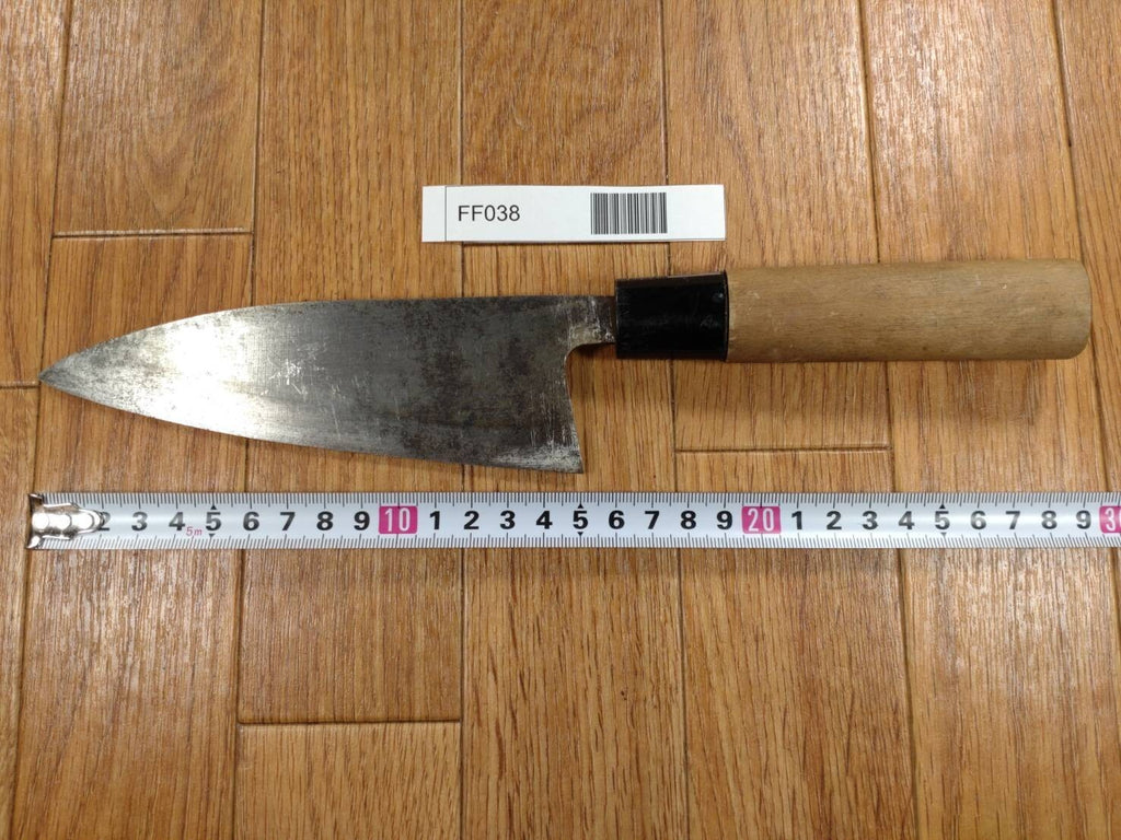 Japanese Chef's Kitchen Knife DEBA Vintage hocho OLD from Japan 150/285mm FF038