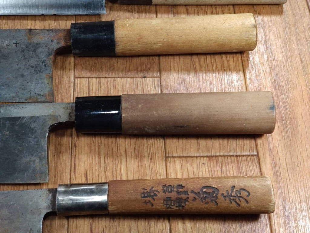 Japanese Chef's Kitchen Knife Set 5 Piece YANAGIBA DEBA from Japan HH259