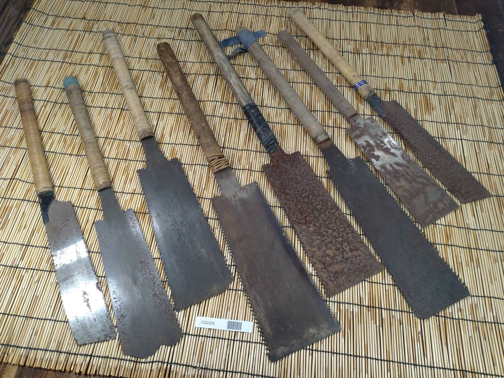 Broken Japanese vintage Pull Saw Draw Saw Carpentry Tool Japan blade 680mm GG325