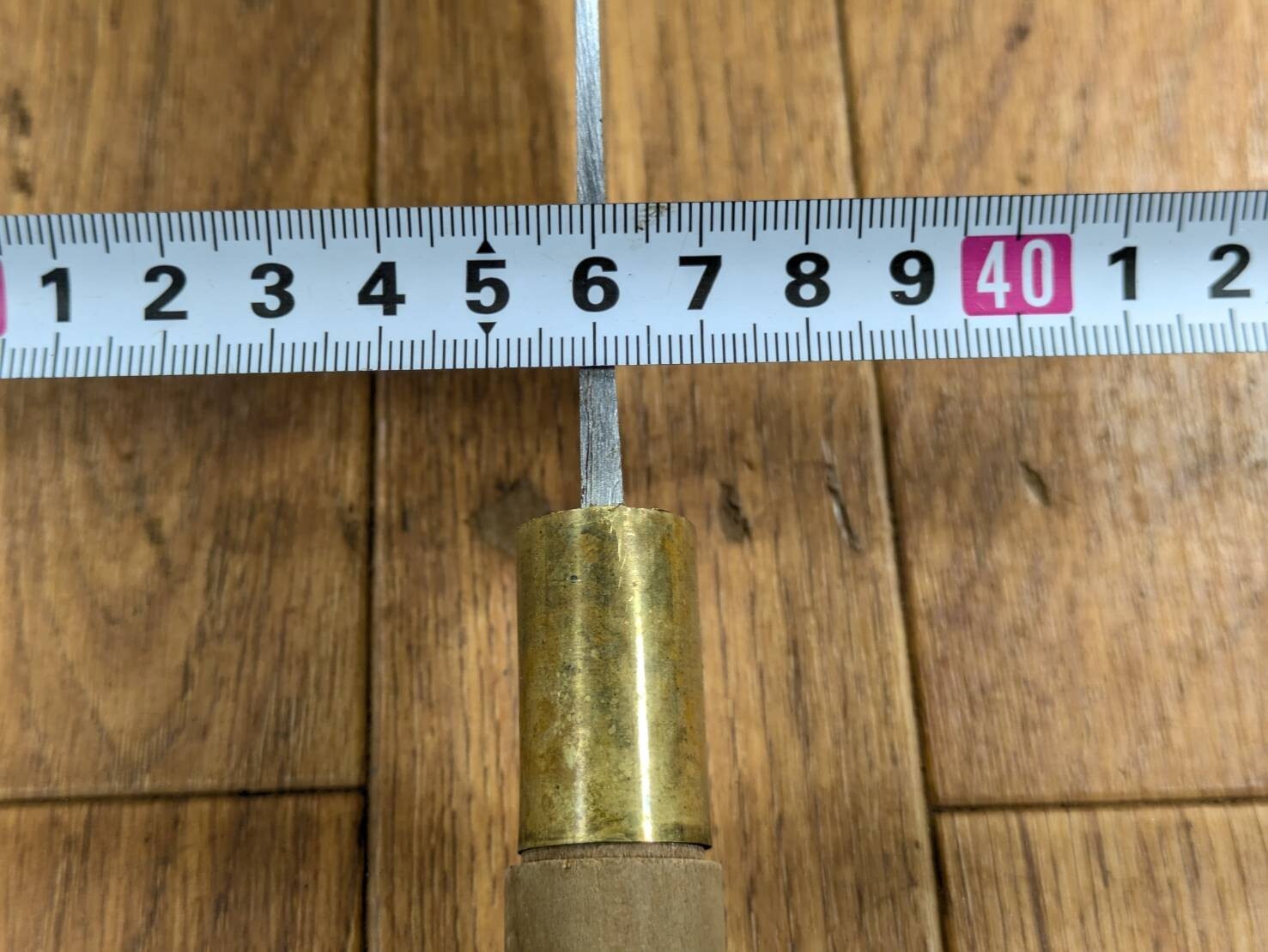 Japanese Chef's Kitchen Knife NAKIRI HOCHO Vintage / from Japan 194/345mm JJ507