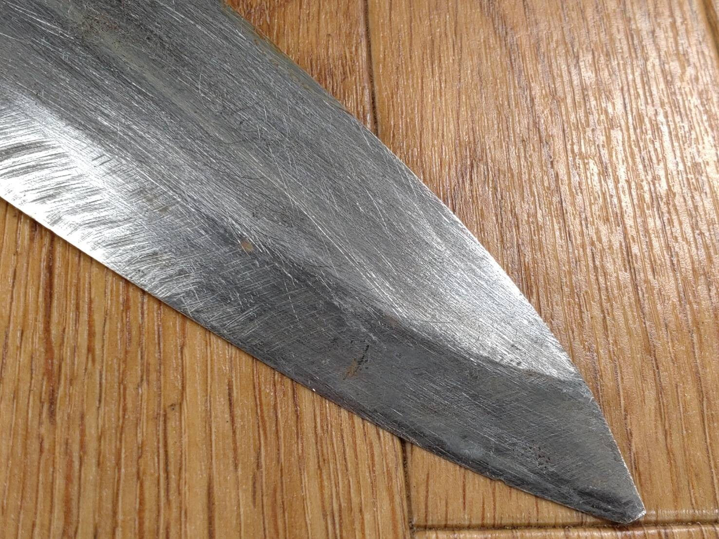 Japanese Chef's Kitchen Knife DEBA Vintage hocho OLD from Japan 144/273mm FF020