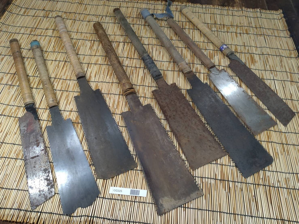 Broken Japanese vintage Pull Saw Draw Saw Carpentry Tool Japan blade 680mm GG325