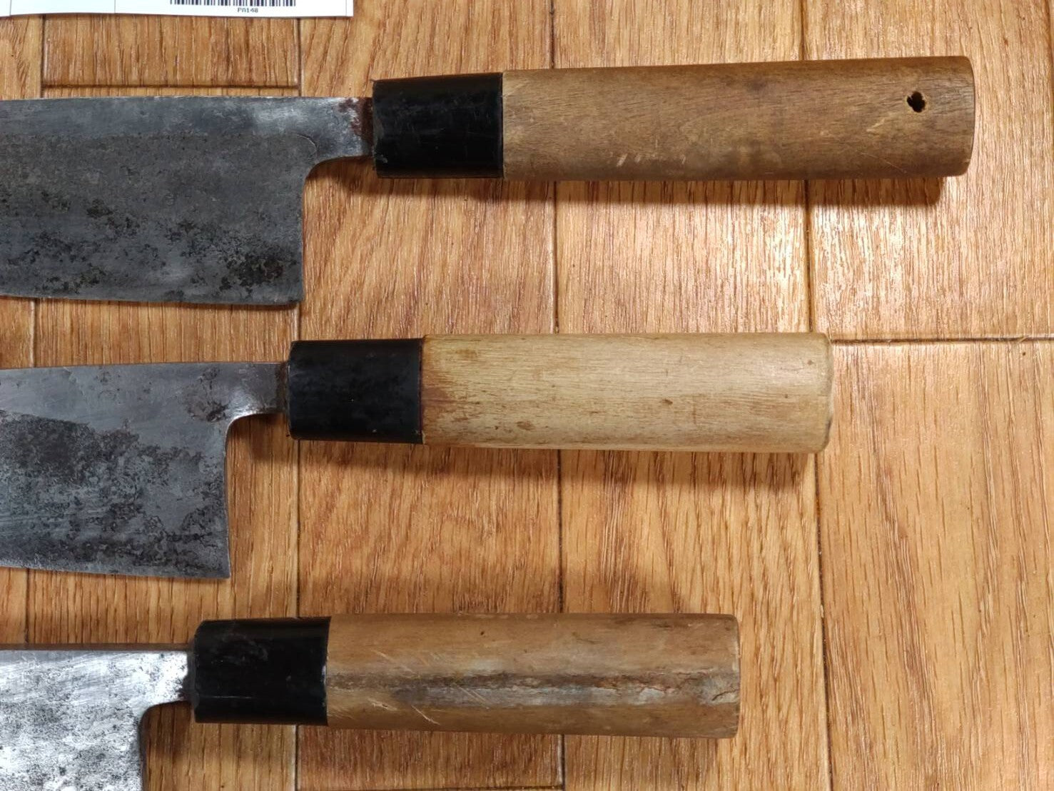 Japanese Chef's Kitchen Knife Set 3 Piece DEBA from Japan PA148