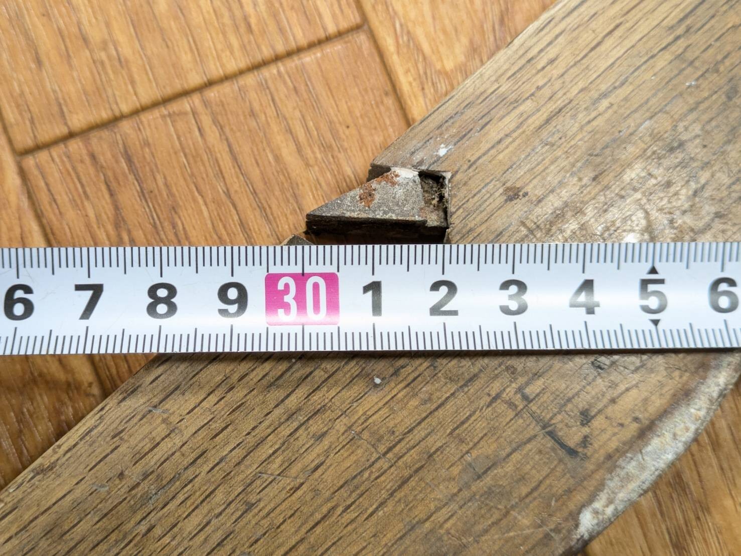 Japanese vintage Plane Carpentry Tool Kanna SET Signed from Japan 17.56mm BB885