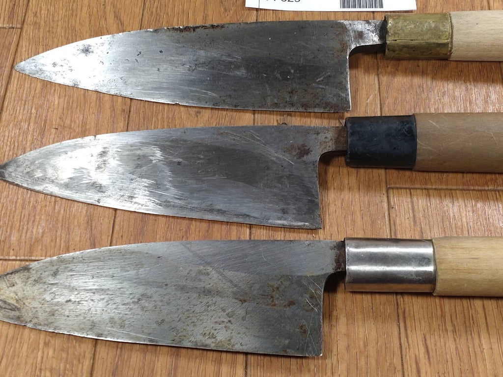 Japanese Chef's Kitchen Knife Set 3 Piece DEBA from Japan FF329