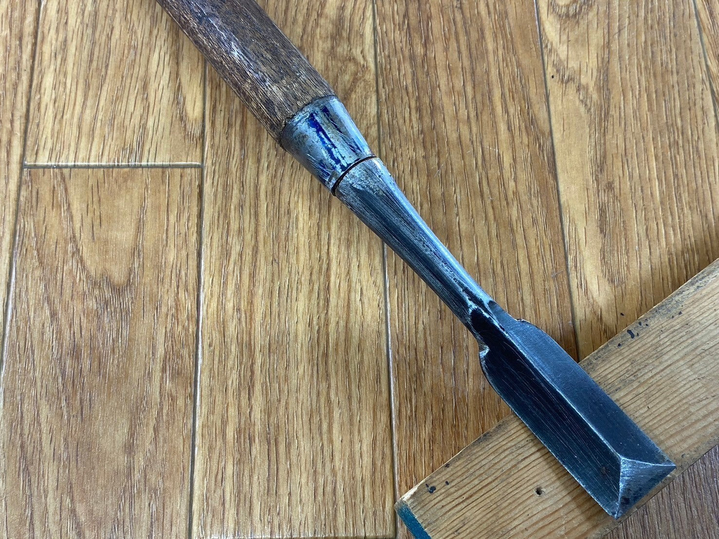 Japanese vintage chisel Tsuki Nomi Japan Vintage 24mm 575mm long HB793