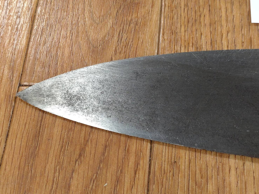 Japanese Chef's Kitchen Knife DEBA Vintage hocho OLD from Japan 144/277mm FF022