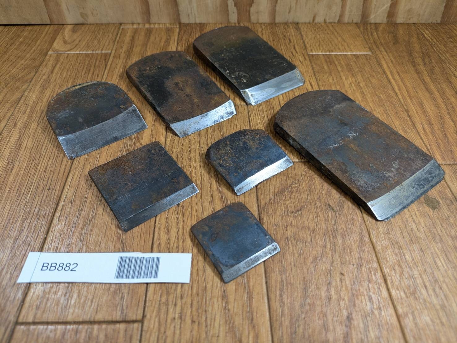 Japanese vintage Hand Plane Kanna ONLY iron part Woodworking from Japan BB882