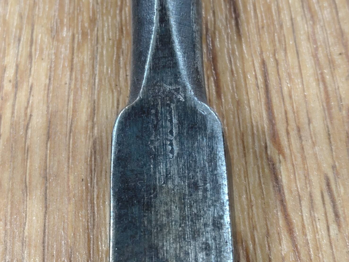 Japanese vintage chisel tataki Nomi Japan Signed Old Vintage 6.14.18.24mm GG338