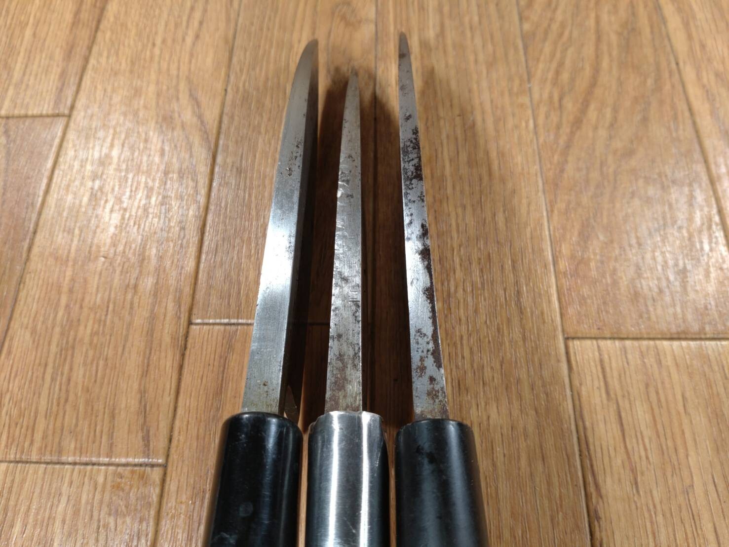 Japanese Chef's Kitchen Knife Set 3 Piece DEBA from Japan PA767