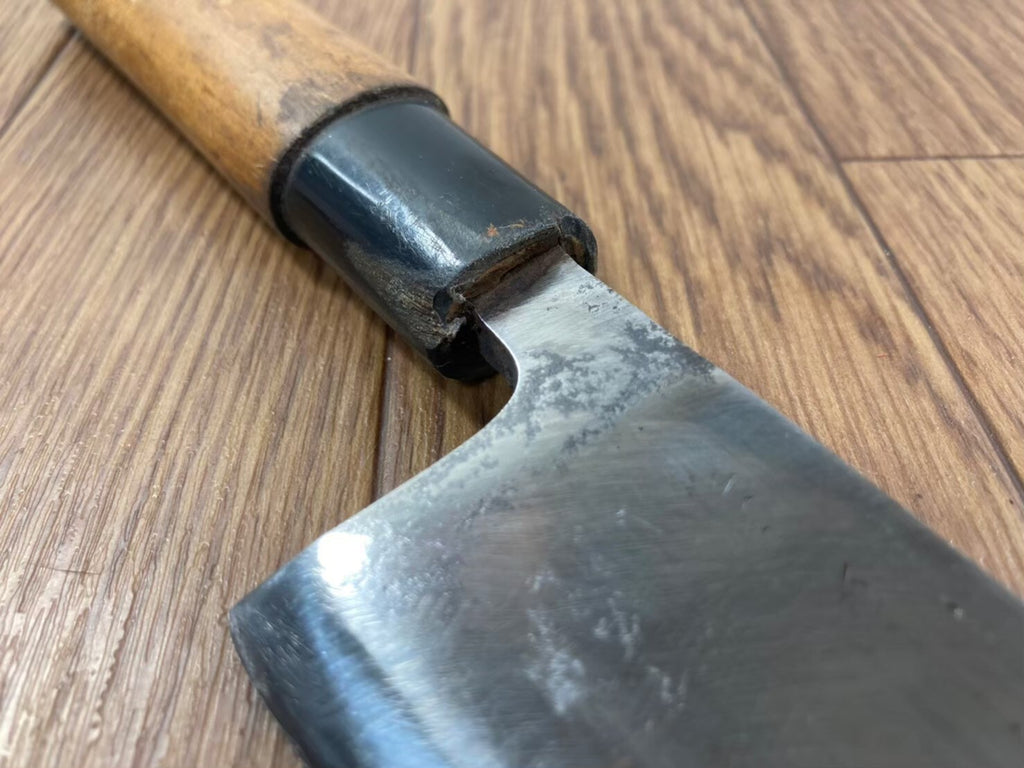 Japanese Chef's Kitchen Knife DEBA Vintage hocho OLD from Japan 147/288mm DL018