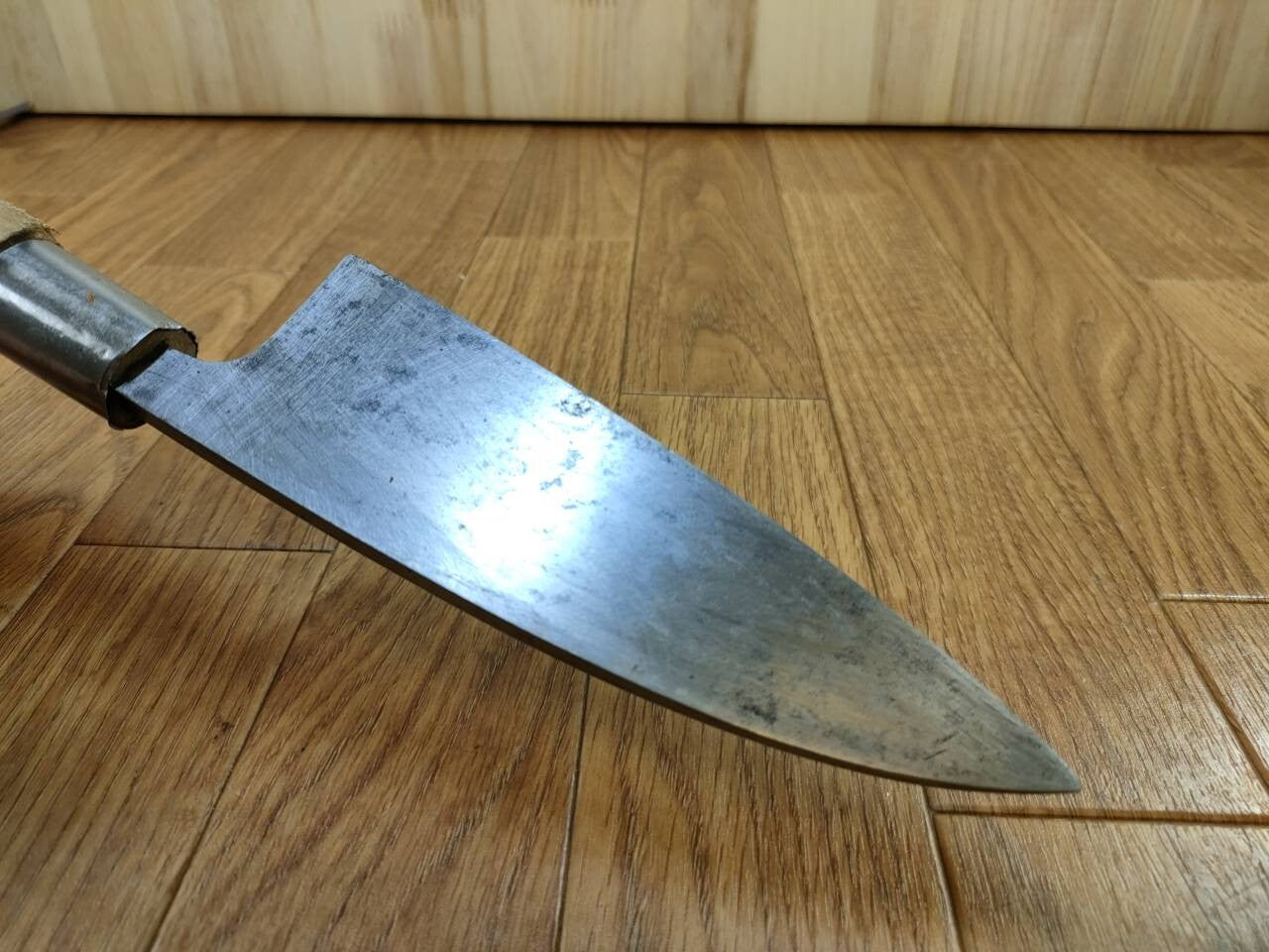 Japanese Chef's Kitchen Knife DEBA Vintage hocho OLD from Japan 152/285mm UU467