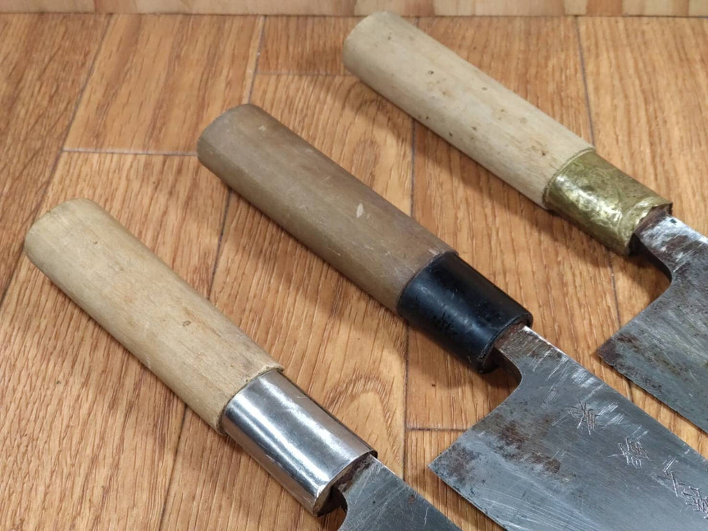 Japanese Chef's Kitchen Knife Set 3 Piece DEBA from Japan FF329