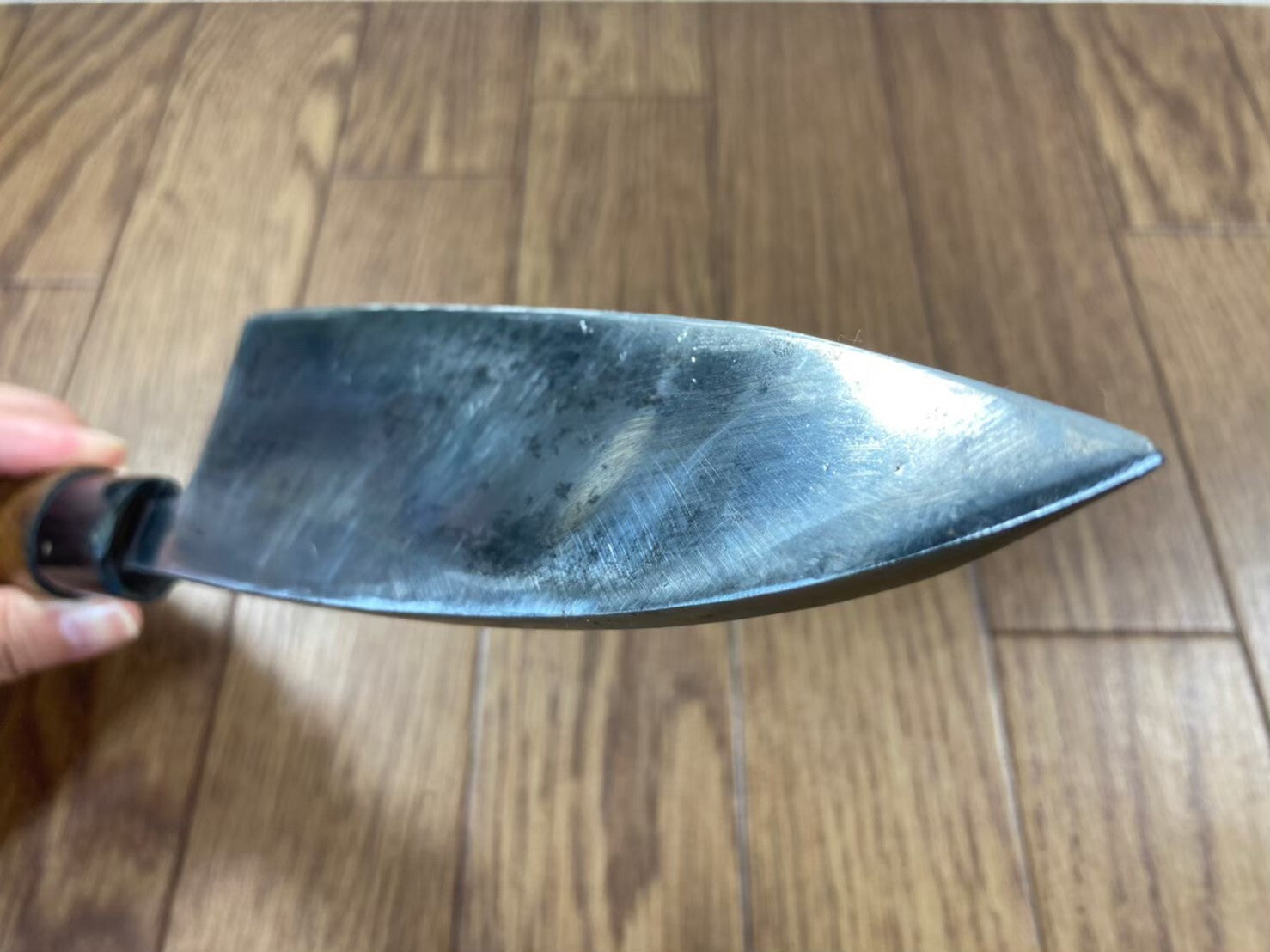 Japanese Chef's Kitchen Knife DEBA Vintage hocho OLD from Japan 147/288mm DL018