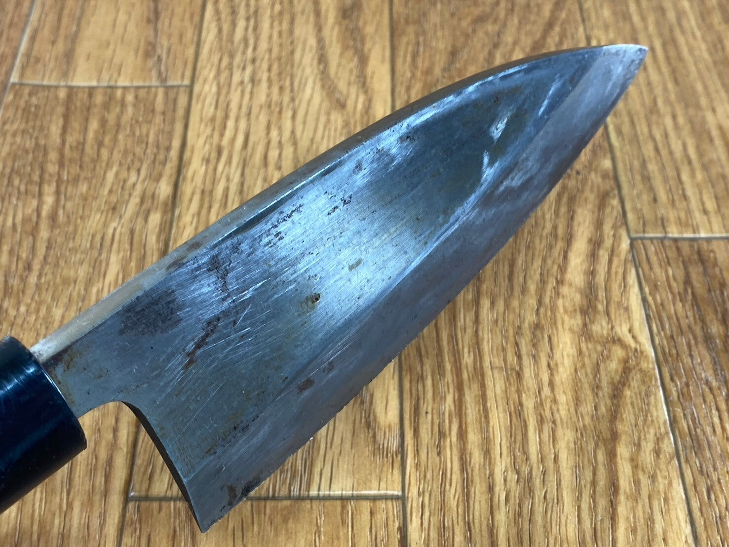 Japanese Chef's Kitchen Knife DEBA Vintage hocho OLD from Japan 150/285mm QA953