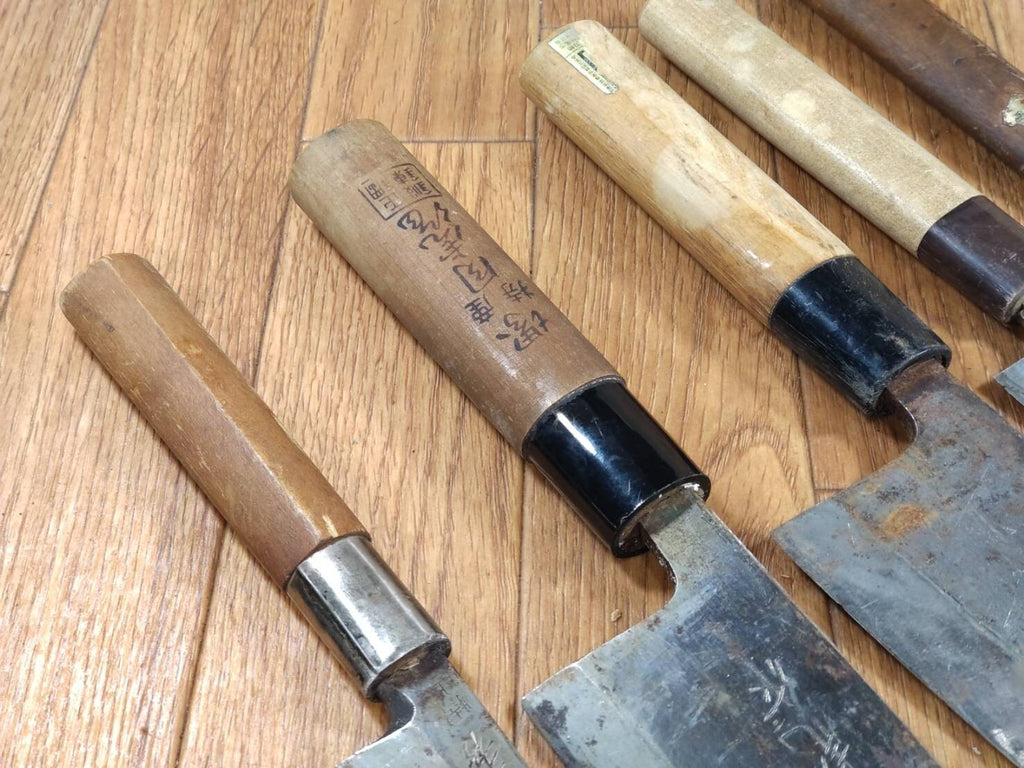 Japanese Chef's Kitchen Knife Set 5 Piece YANAGIBA DEBA from Japan HH259