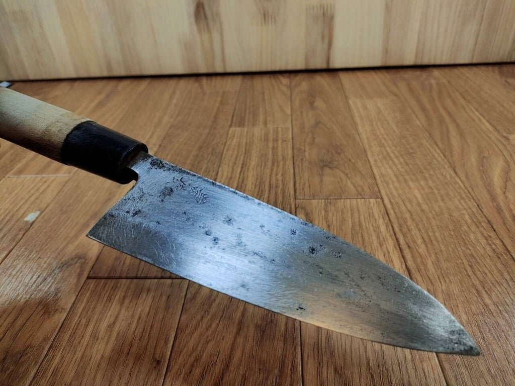 Japanese Chef's Kitchen Knife DEBA Vintage HAND MADE from Japan 146/275mm UU365