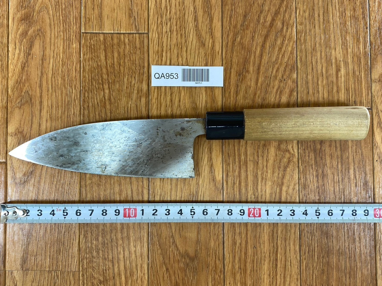 Japanese Chef's Kitchen Knife DEBA Vintage hocho OLD from Japan 150/285mm QA953