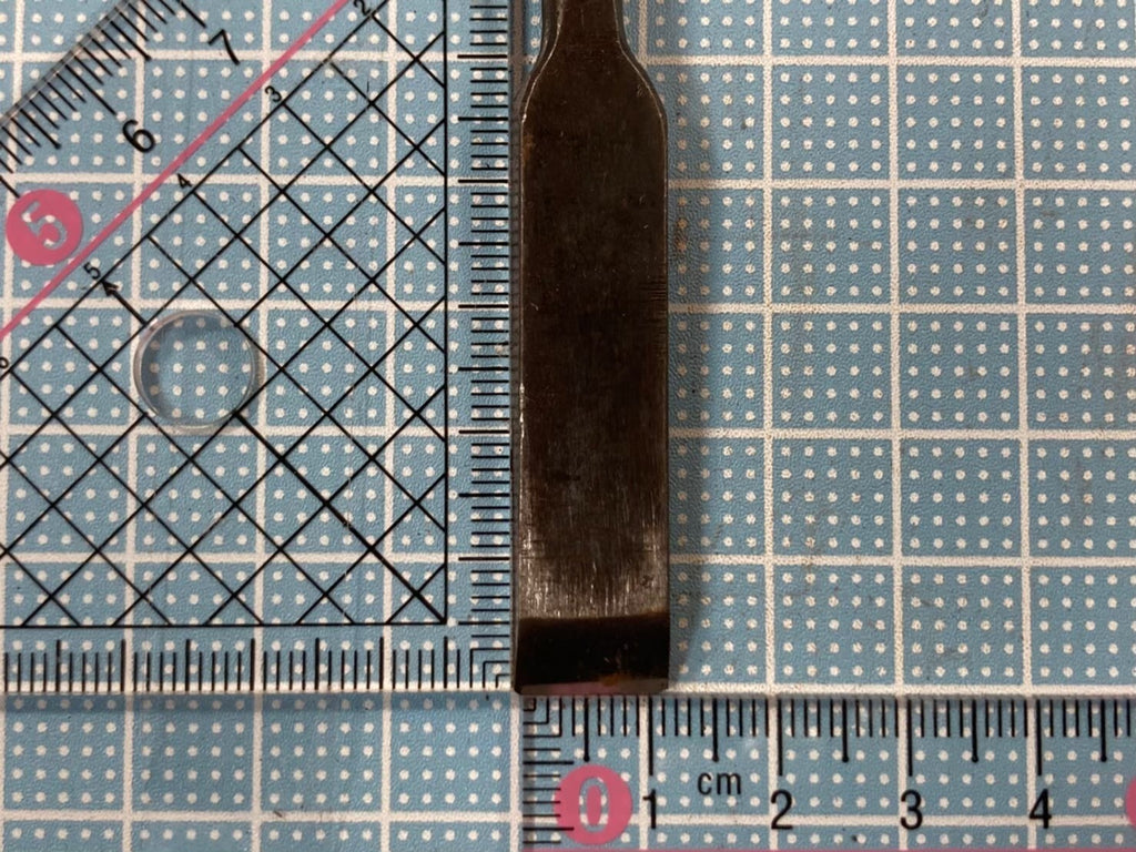 Japanese vintage chisel tataki Nomi Japan Signed Old 5.8.8.10.11.15mm DL189