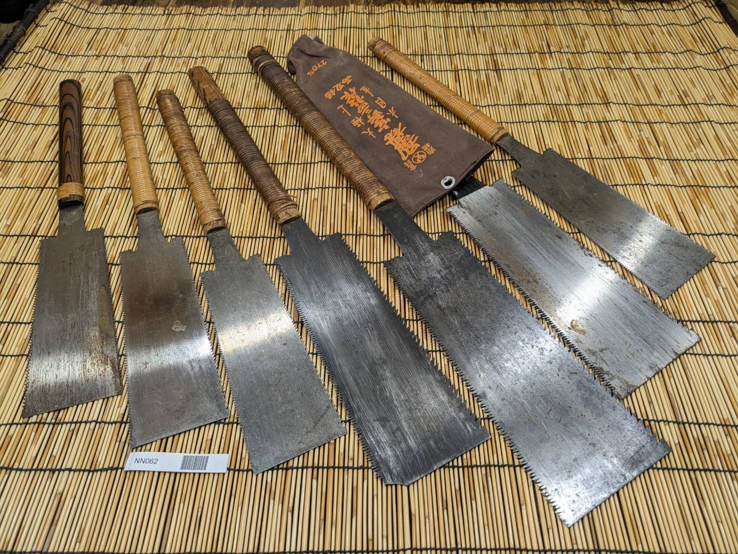 Broken Japanese vintage Pull Saw Draw Saw Carpentry Tool Japan blade 540mm NN062