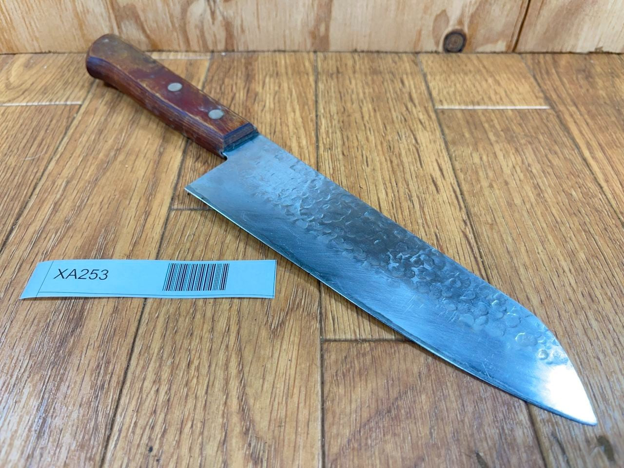Japanese Chef's Kitchen Knife SANTOKU Vintage UNSUI from Japan 158/285mm XA253