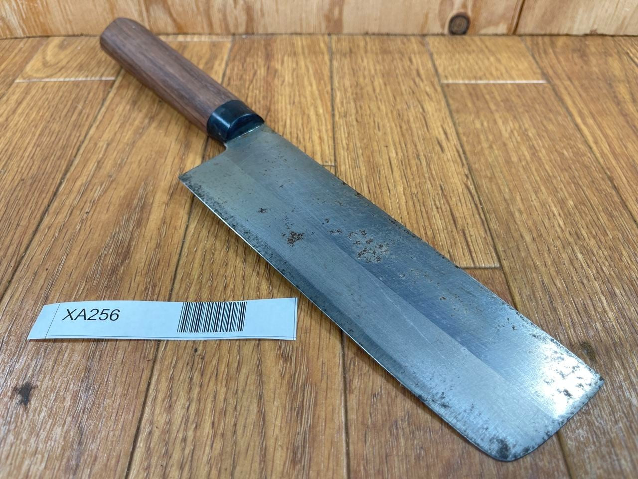 Japanese Chef's Kitchen Knife NAKIRI HOCHO Vintage / from Japan 162/297mm XA256