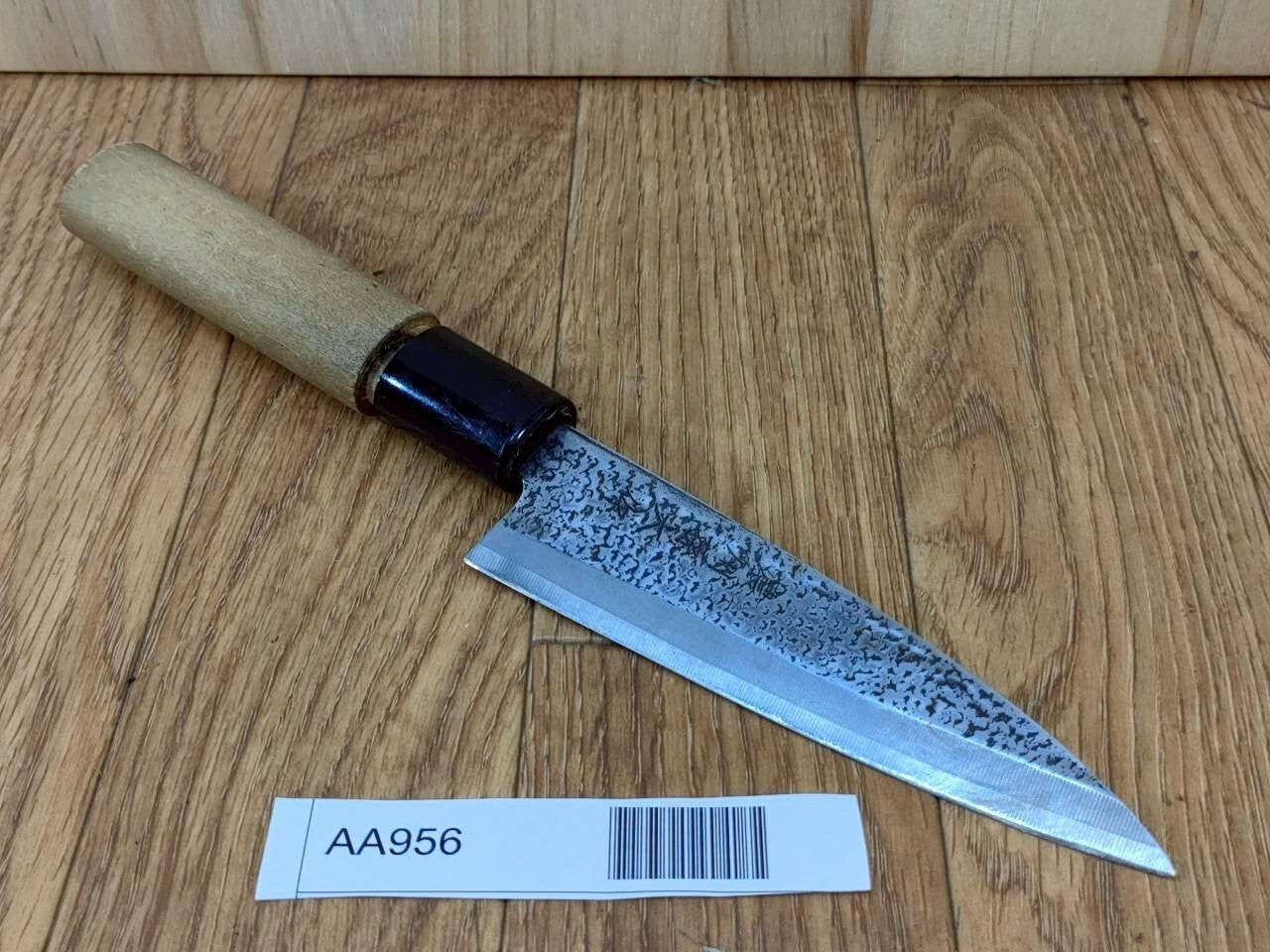 DAMAGED Japanese Chef's Kitchen Knife DEBA Vintage from Japan 117/234mm AA956
