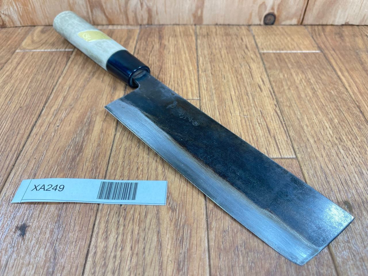 Japanese Chef's Kitchen Knife NAKIRI Vintage TADAFUSA from Japan 161/300mm XA249