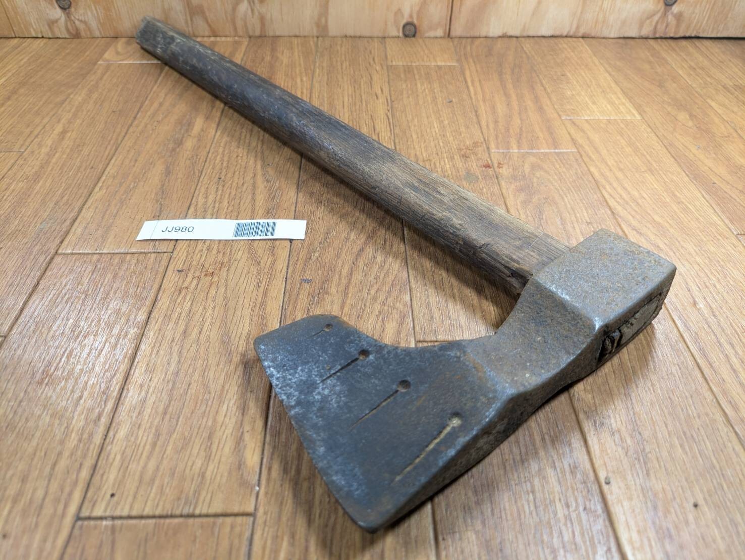BROKEN DAMAGED Japanese Vintage Carpentry Tool NATA AXE ONO Hatchet SET JJ980