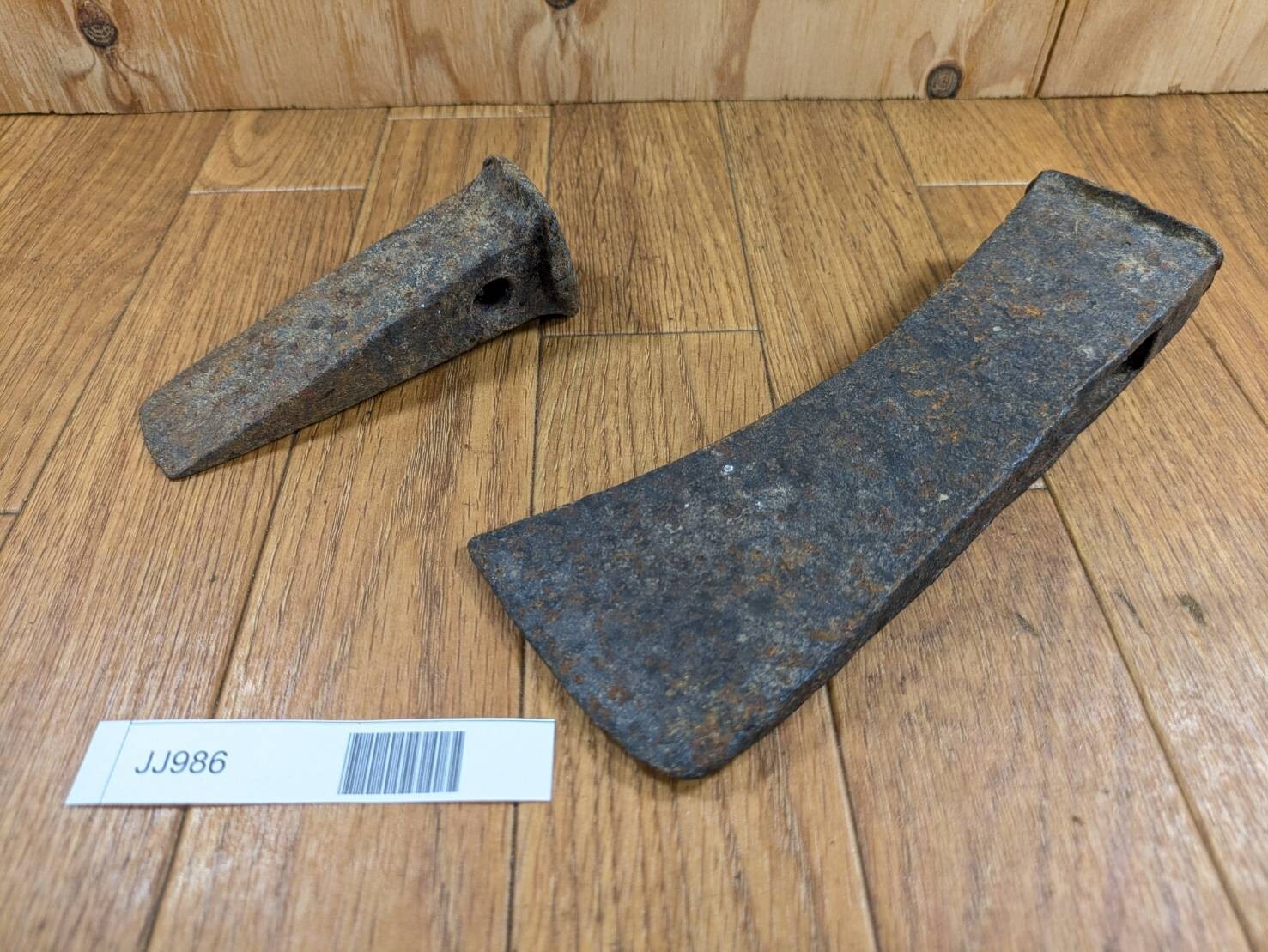 BROKEN DAMAGED Japanese Vintage Carpentry Tool NATA AXE ONO Hatchet SET JJ986