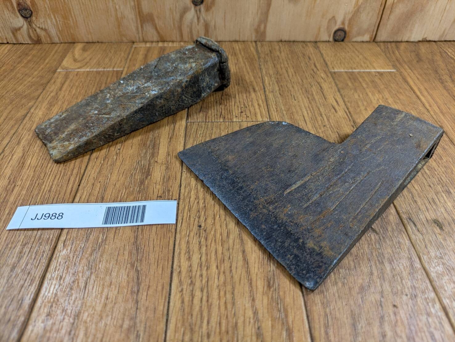 BROKEN DAMAGED Japanese Vintage Carpentry Tool NATA AXE ONO Hatchet SET JJ988