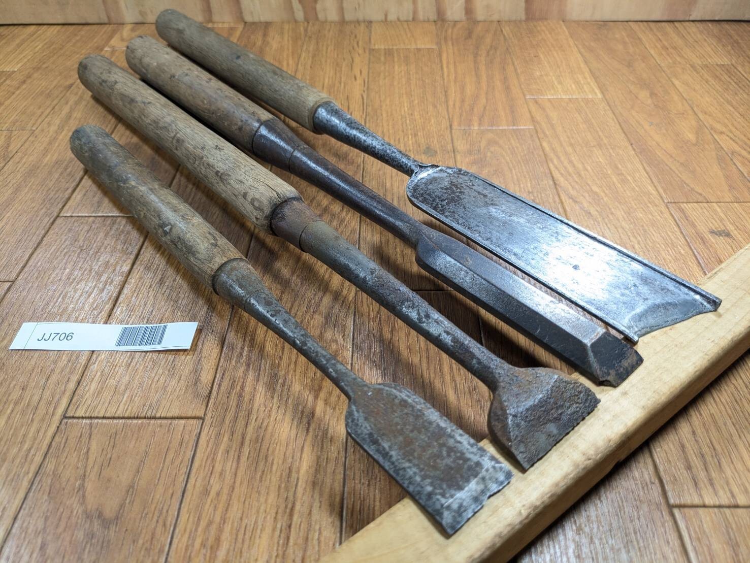BROKEN DAMAGED Japanese vintage chisel Nomi 30.42.23.46mm JJ706