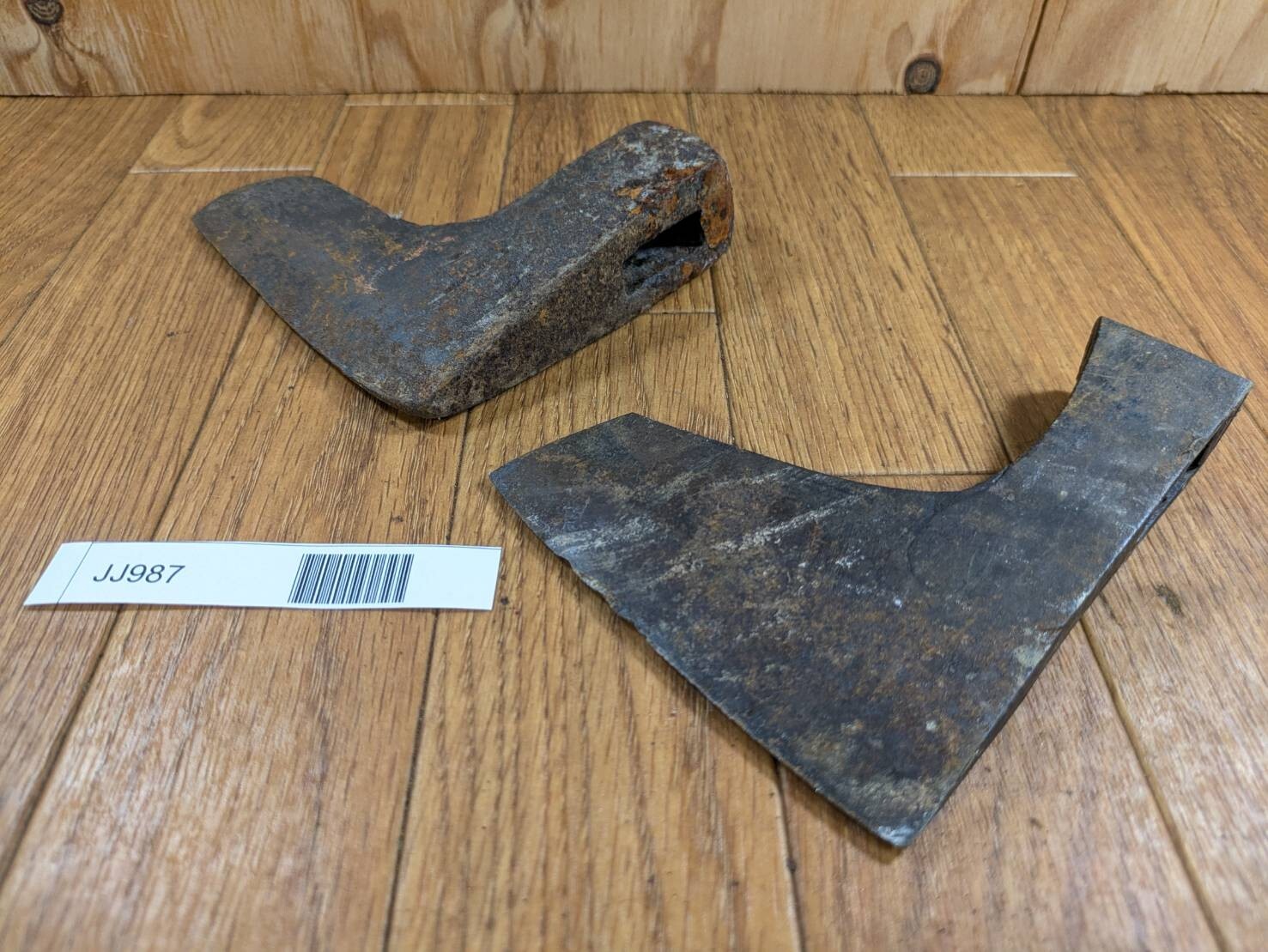 BROKEN DAMAGED Japanese Vintage Carpentry Tool NATA AXE ONO Hatchet SET JJ987