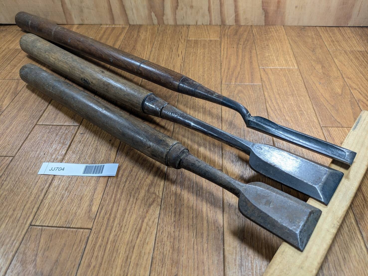 BROKEN DAMAGED Japanese vintage chisel Nomi 41.42.22mm JJ704