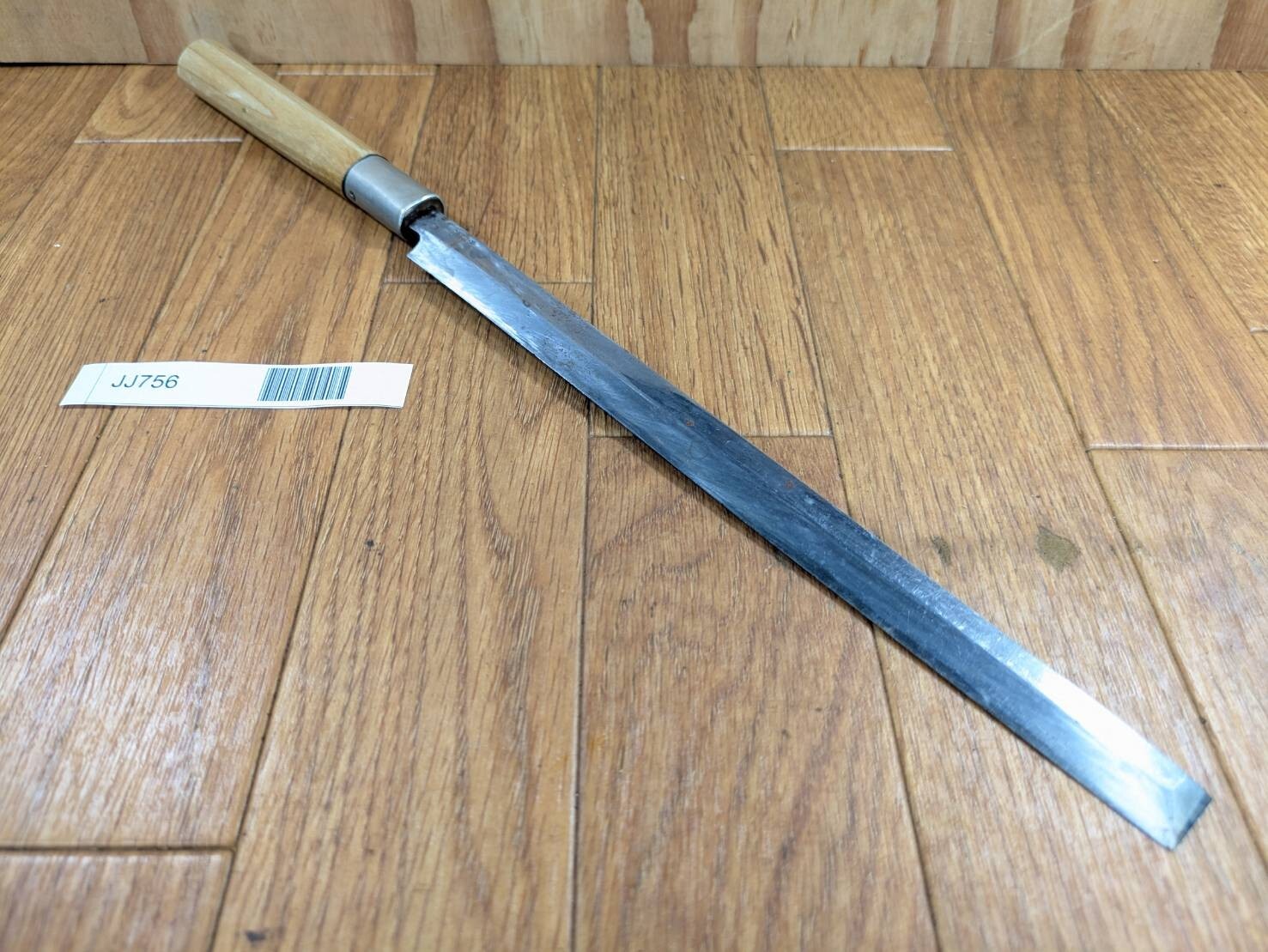 DAMAGED Japanese Chef's Kitchen Knife TAKOHIKI Vintage Japan 230/375mm JJ756