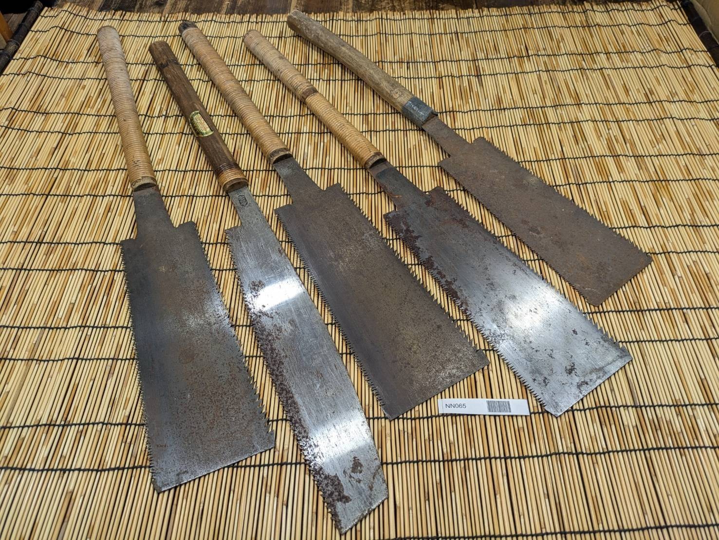 Broken Japanese vintage Pull Saw Draw Saw Carpentry Tool Japan blade 720mm NN065