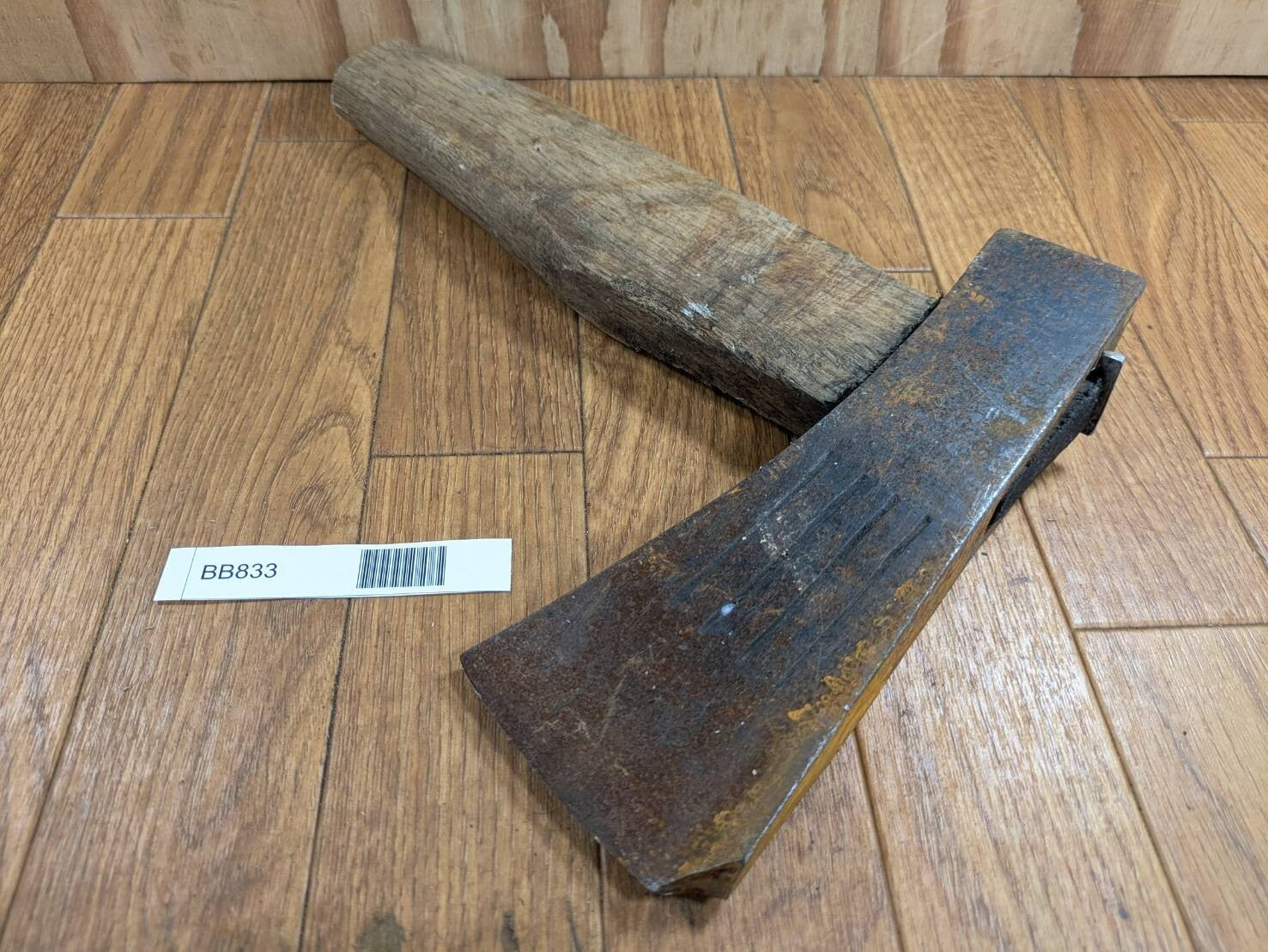 BROKEN DAMAGED Japanese Vintage Carpentry Tool NATA AXE ONO Hatchet BB833