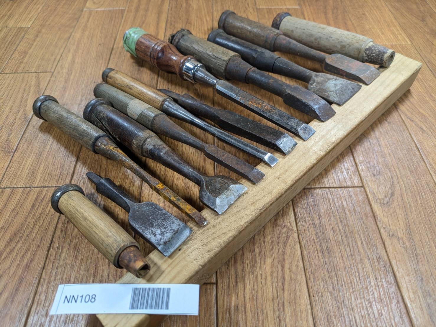 BROKEN DAMAGED Japanese vintage chisel Nomi 23.5.29.11.9.16.14.17.36.24mm NN108