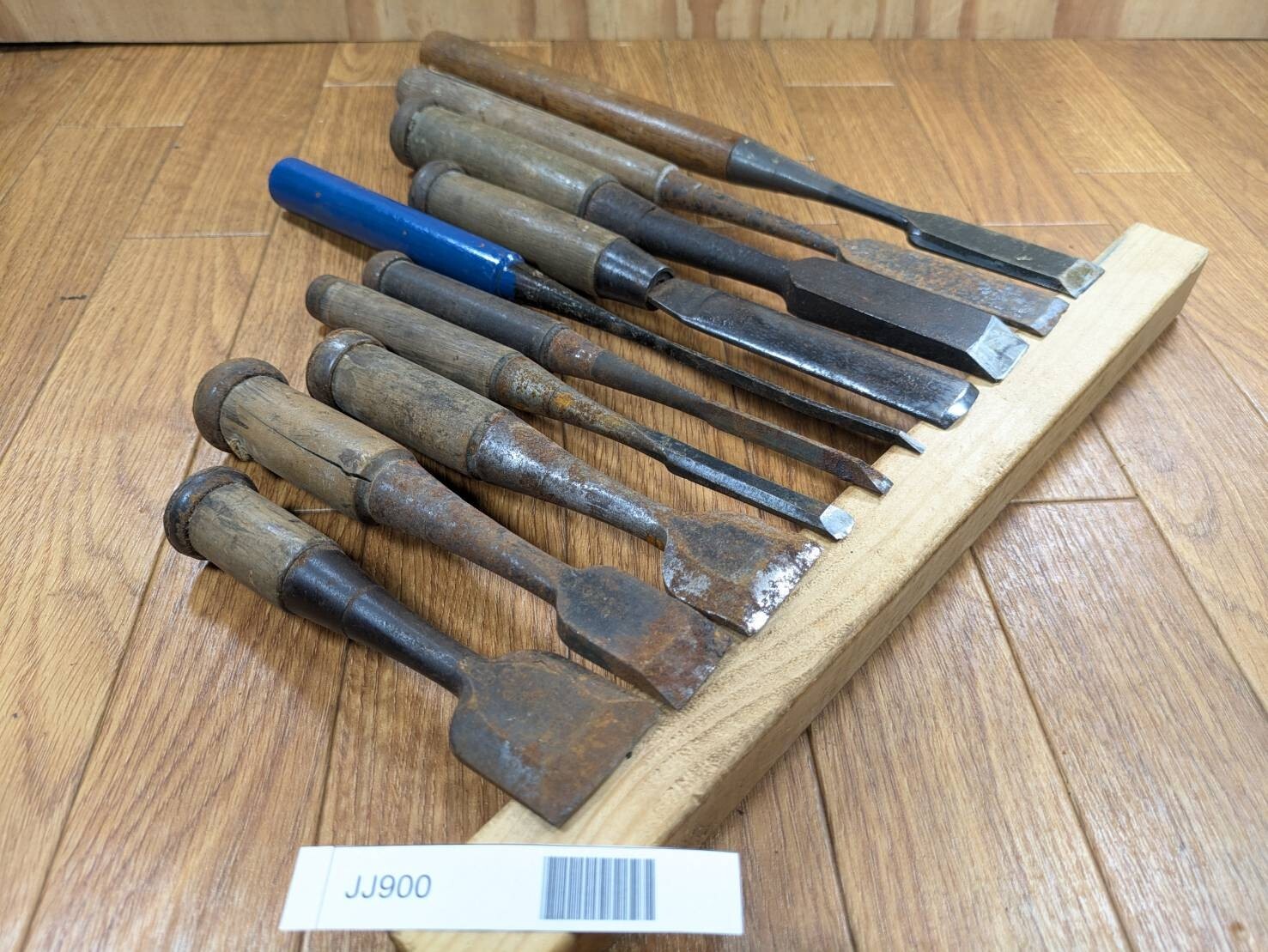 BROKEN DAMAGED Japanese vintage chisel Nomi 35.24.36.10.6.3.24.25.24.24mm JJ900