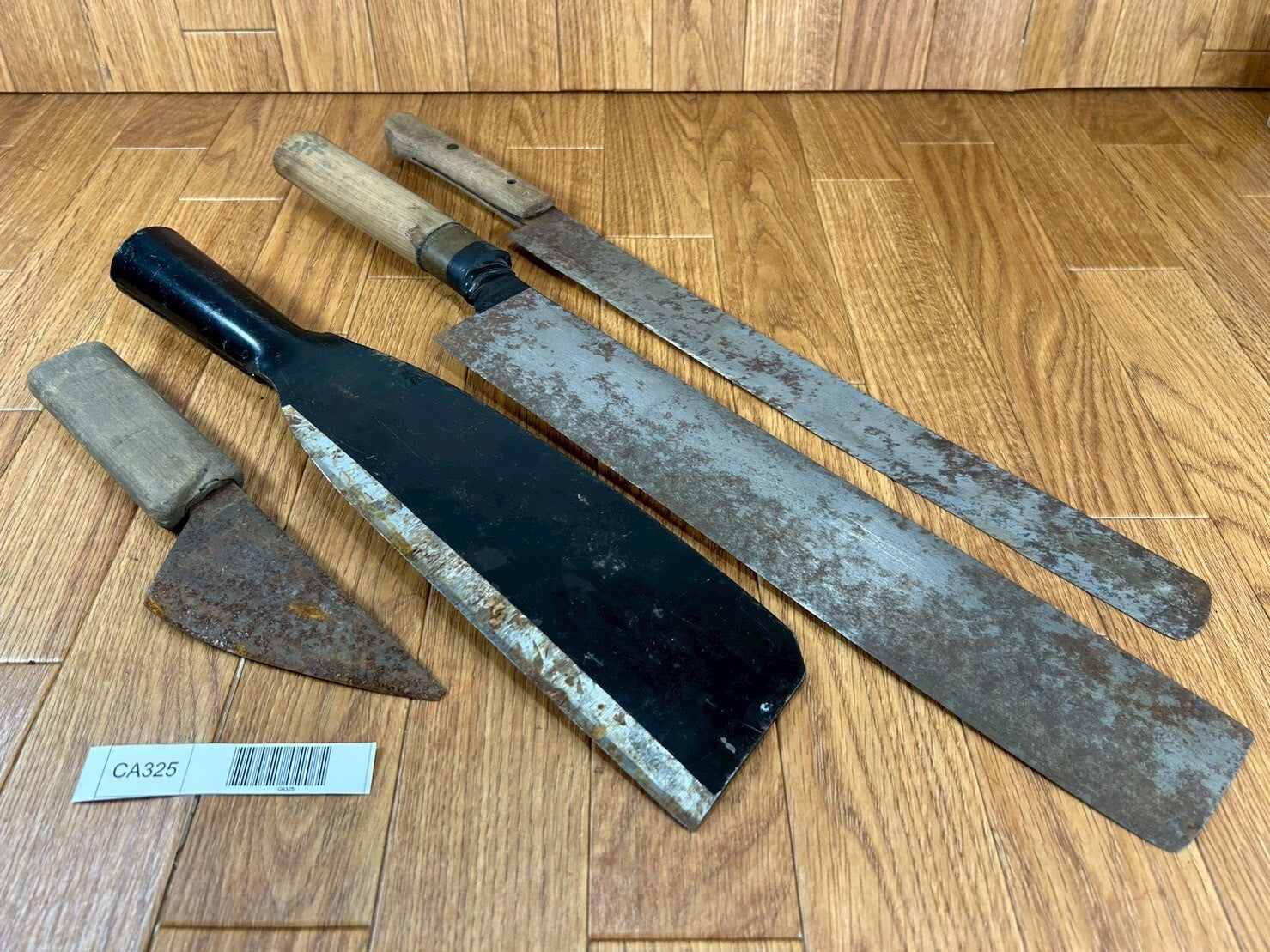 BROKEN DAMAGED Japanese Chef's Kitchen Knife Vintage Japan HOCHO CA325